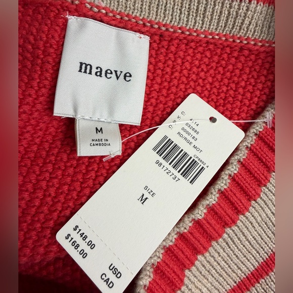 NWT Maeve Anthropologie Cable Sweater - Picture 4 of 4